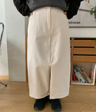 Chitco Slit Banding Long Skirt