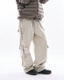 Bondage strap cargo banding pants