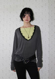 DEEP V-LACE LONGSLEEVE