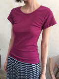 Shur Basic Color Short Sleeve Tee