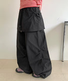 Pushini Parachute Nylon Skirt Pants