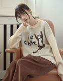 LE CHAT Pullover Knit