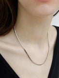 Essence (W) Herringbone Chain Necklace