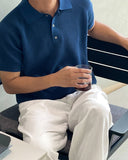 Betts Openwork Short Sleeve Collar Knit