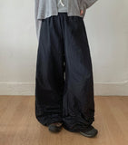 Kyoses Shirring Nylon Banding Wide Pants