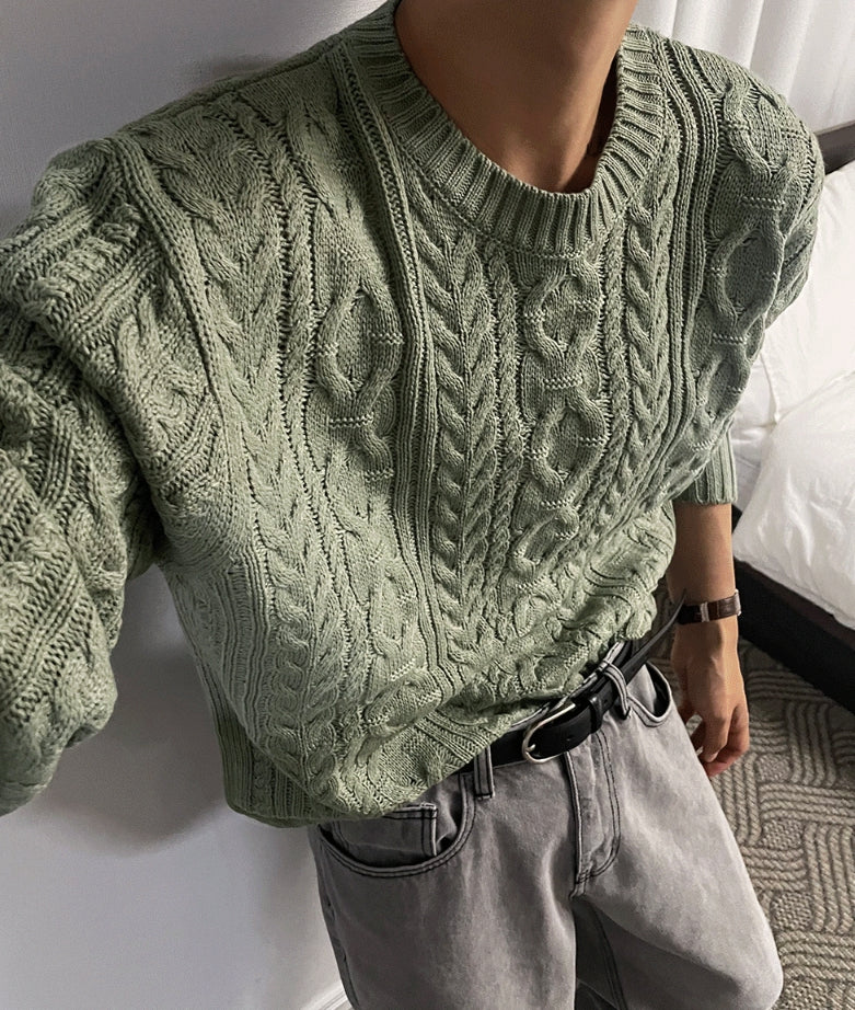 【COSYHARU】Malta Detail Knitwear COSYHARU (コシハル) - マルタディテールニット / Malta Detail