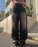 Tokyo Teen Washing Wide Denim Pants