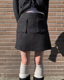 Manet Boucle Mini Skirt