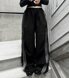 Silver Scotch Wide Pants