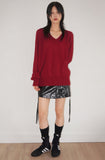 SUPERFINE WOOL V-NECK NT