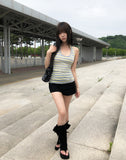 Petal Studded Pocket Shorts