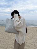 Summer Boucle Collar TOP Long Sleeve Ver