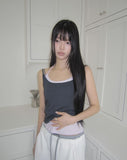 Mecha Halter Layered Sleeveless