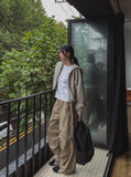 Heart Pocket Parachute Cargo Pants