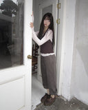 Mekun Roll-up Wide Cotton Pants