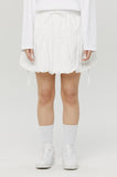 SHIRRING BALLOON SKIRT