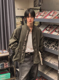 Mauve Washed Short Field Jacket