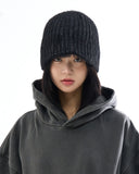 Ribbed deep wool bucket hat