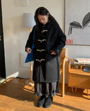 Kithe Quilted Hood Duffel Long Coat