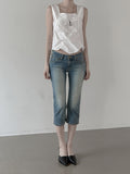 Silla Square Shirred Blouse