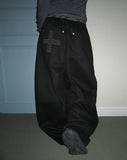Seren Cross Wide Cotton Banding Pants