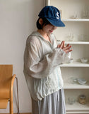 Gendio Summer Dot Hood Wind Jumper