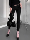 Basic Low Black Skinny