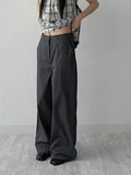 Way Nylon Adjust Wide Pants