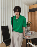 Biel Summer Linen Collar Half Cardigan