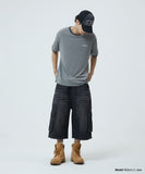BASIC LOGO STRIPE RINGER TEE