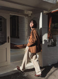 Basel Two-Tuck Corduroy Wide Pants