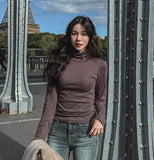 [U-BASIC] Choi daily cotton turtleneck long sleeves