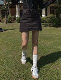 mono basic cotton skirt