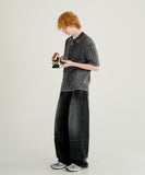 Double Block Denim Pants