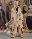Multi Pocket Batwing Jacket