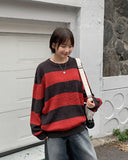 [unisex] Sunoi Stripe Over Knit