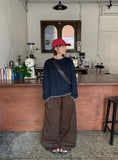 [BAONHAUS] Gilmove Layered Color Matching Long Sleeve Tee