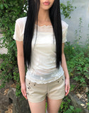 Amule Mesh Short Sleeve T-shirt