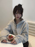 Tiber Button Snap Hood Color Matching Fleece