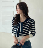 Pony Sailor Stripe Knit