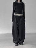 Sagging Layered Balloon Sweatpants