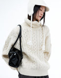 Breeze Cable Turtleneck Sweater