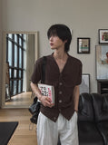 Cooling Summer V-neck Half Cardigan