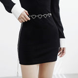 Calendar Heart Chain Belt