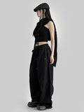 Eyelet Corset Tube Top