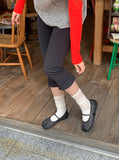 Eamon Capri Frill Leggings Pants