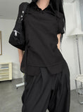 Layered Apron Shirt