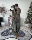 Dus Mohair Leather Vest