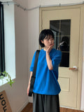 [unisex] Horton Summer Boucle Round Short Sleeve Knit