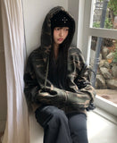 Zion Camo Two Way Semi-Crop Hood Zip-Up